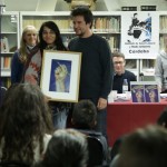 Artista Plástico Matias Loffredo hace entrega de su Obra al Tercer Premio: "Liliana Ferreyra"